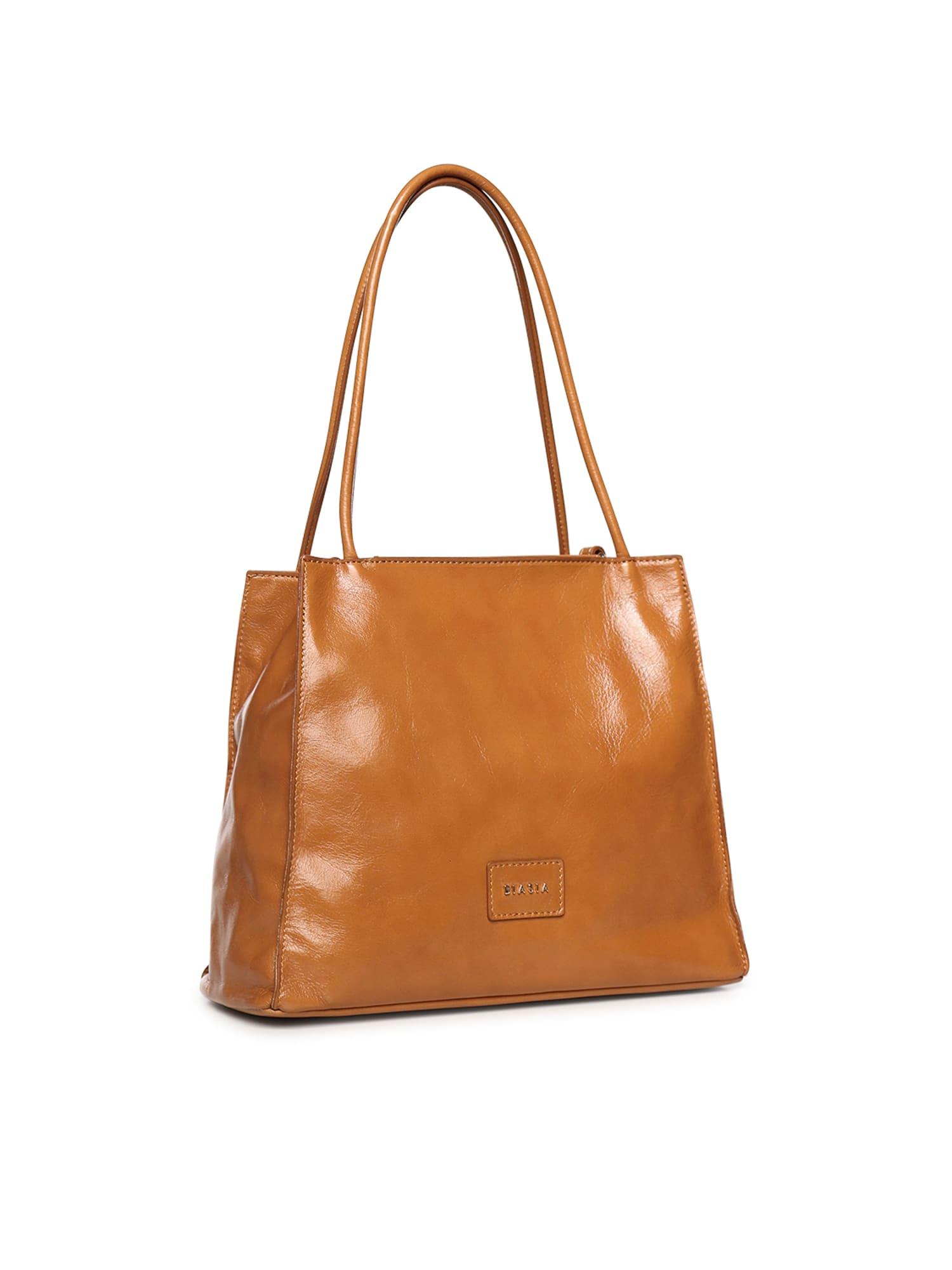 biasia leather shoulder bag