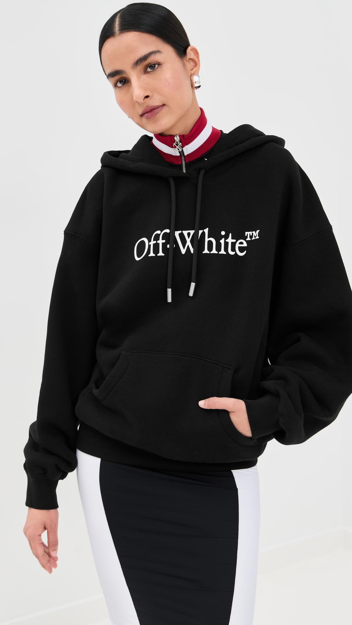 big logo bookish pullover hoodie
