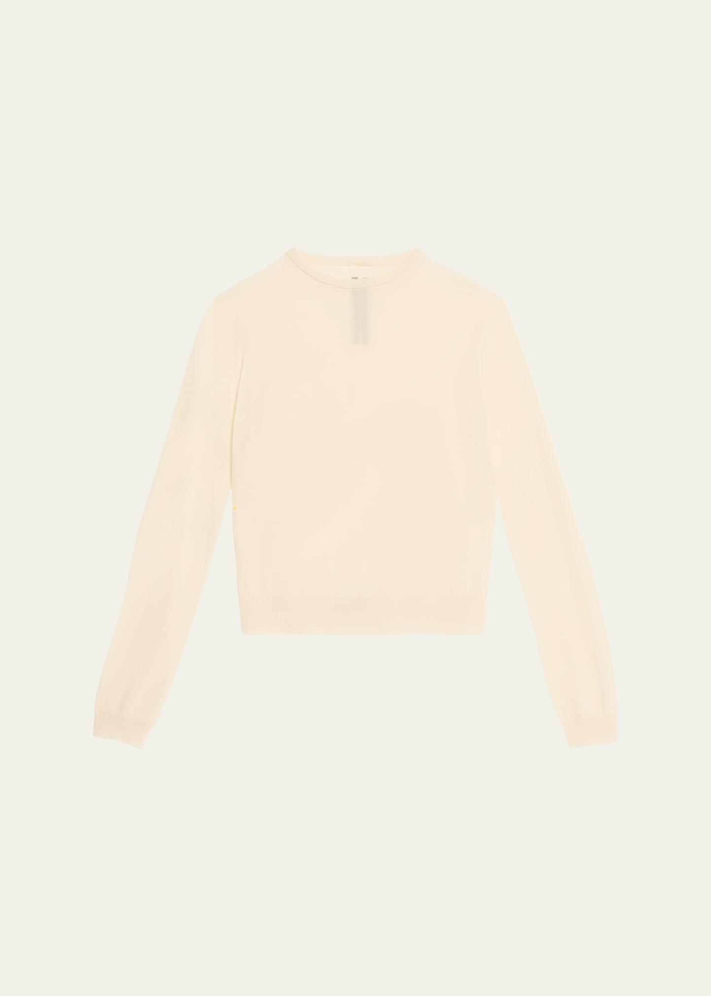 biker level knit wool sweater