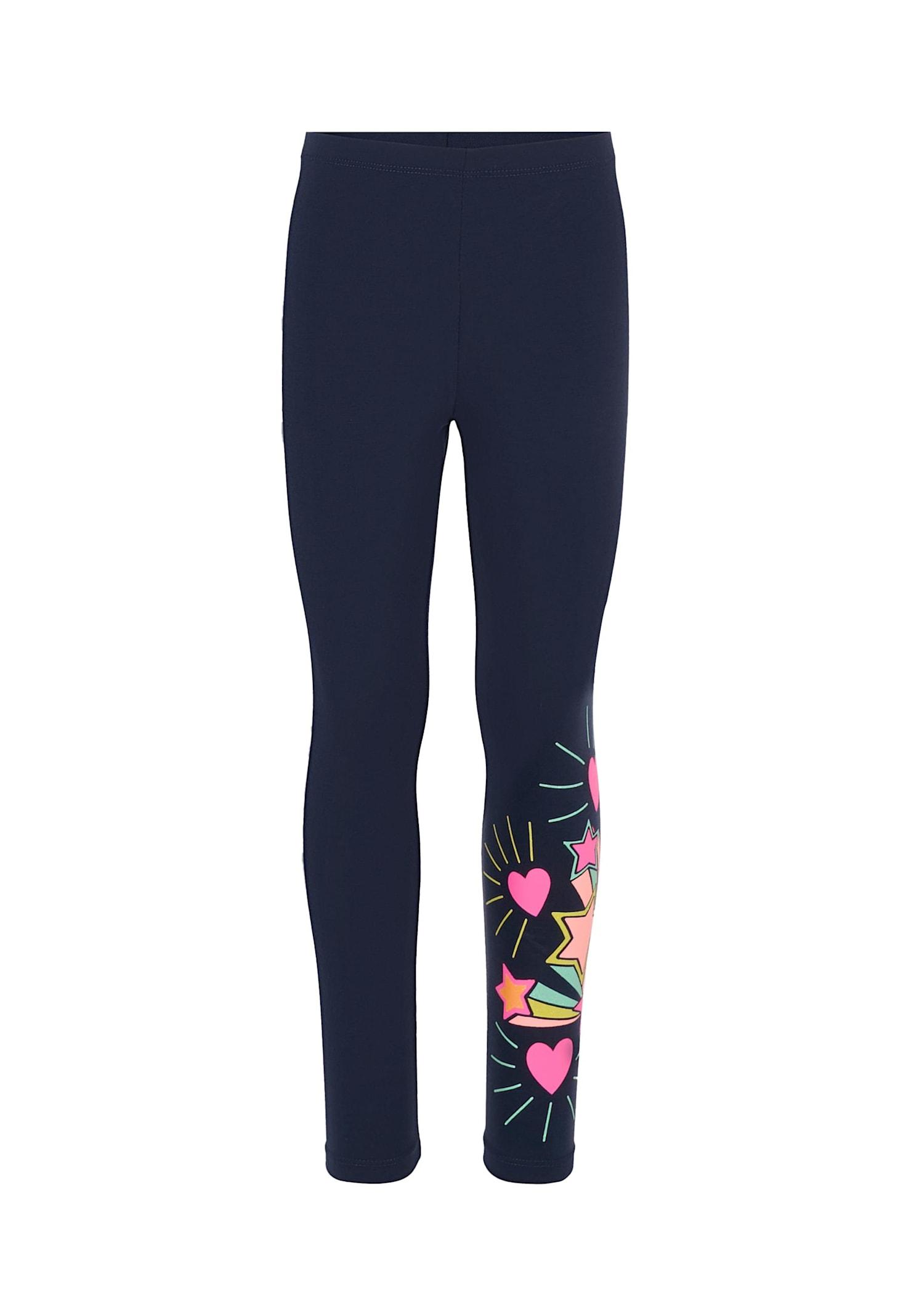 billieblush blue leggings for girl with hearts