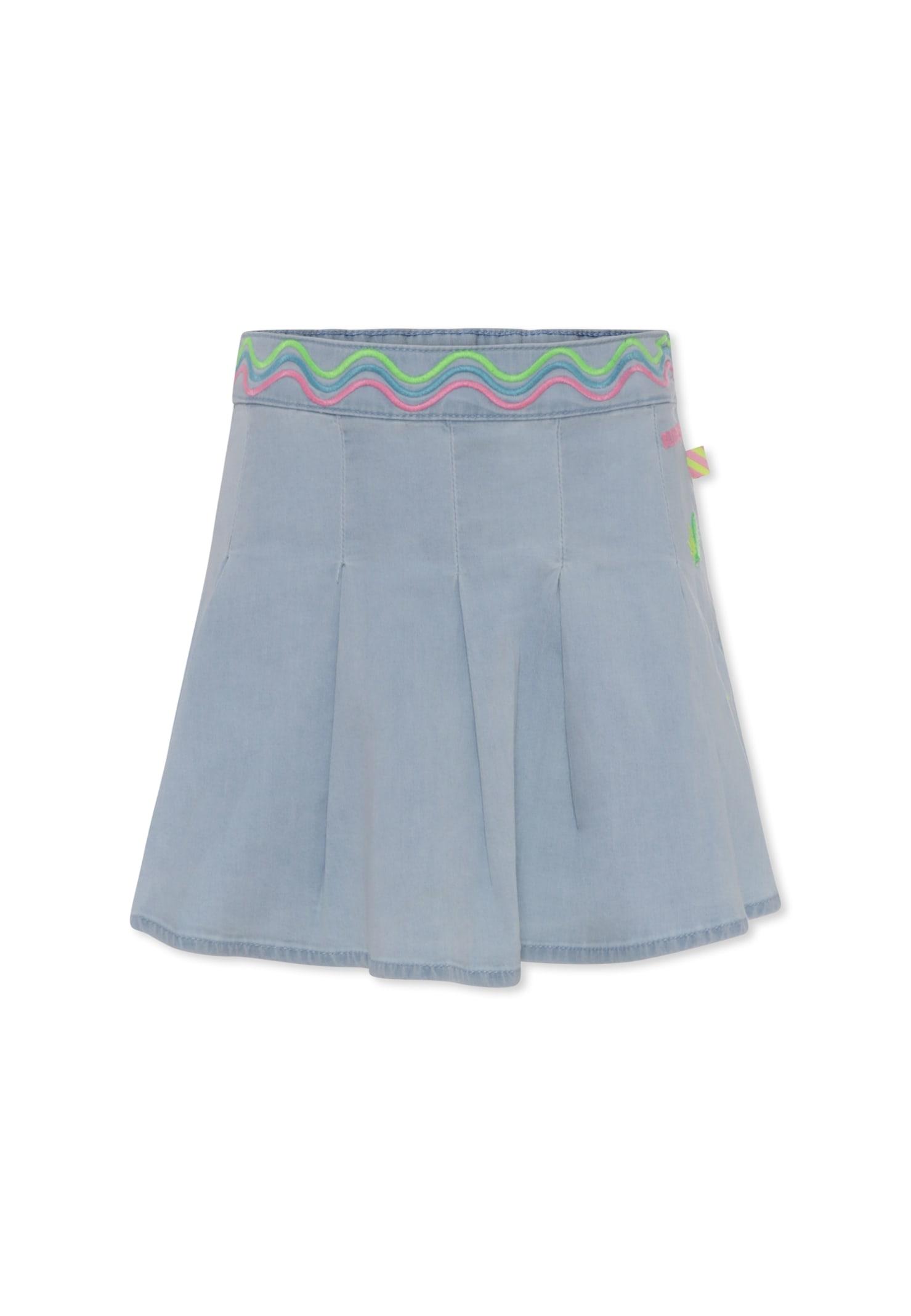 billieblush denim skirt for girl