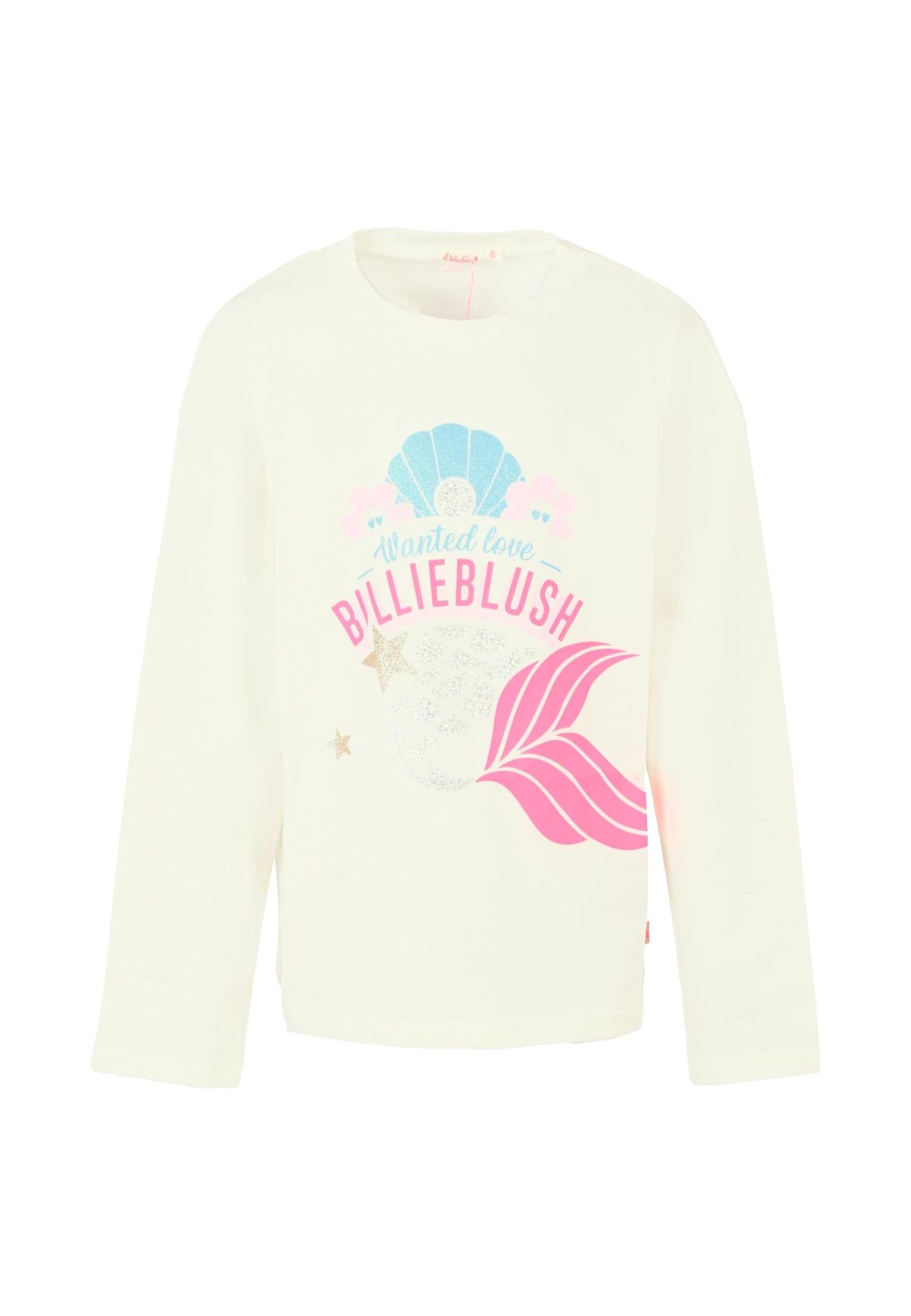 billieblush pink t-shirt for girl with logo