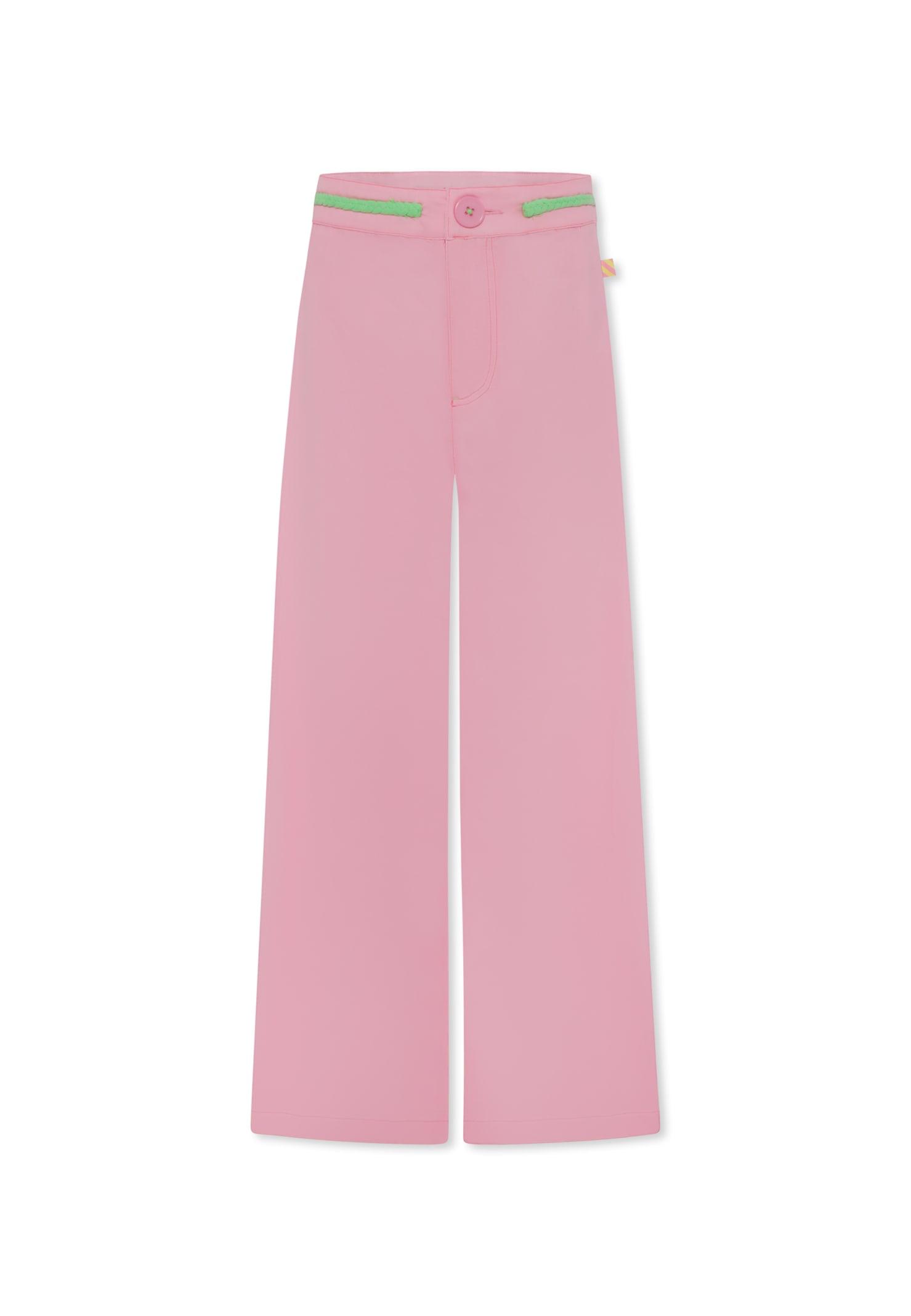 billieblush pink trousers for girl