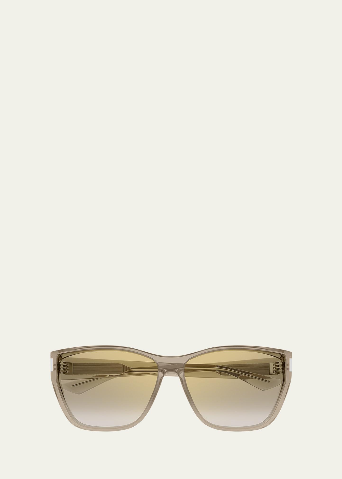 bio injection cat-eye sunglasses