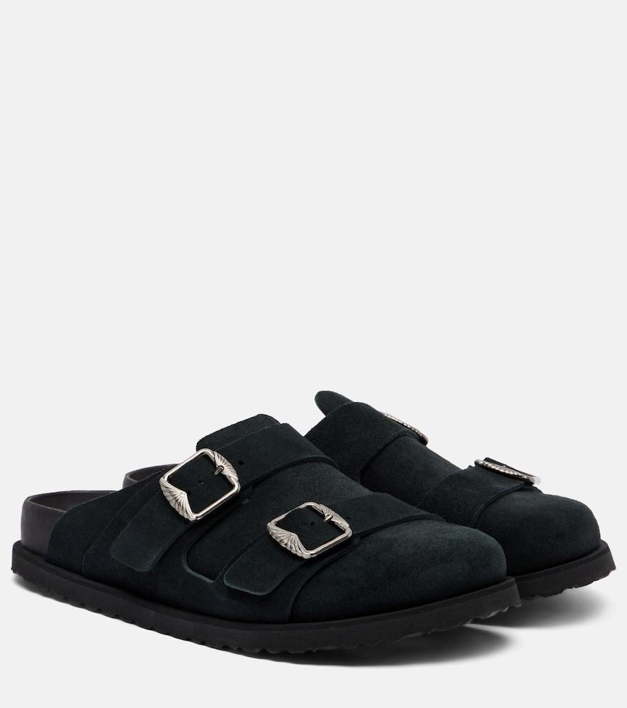 birkenstock 1774 222 west suede clogs
