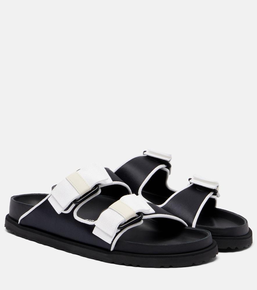birkenstock 1774 arizona bow-detail satin sandals