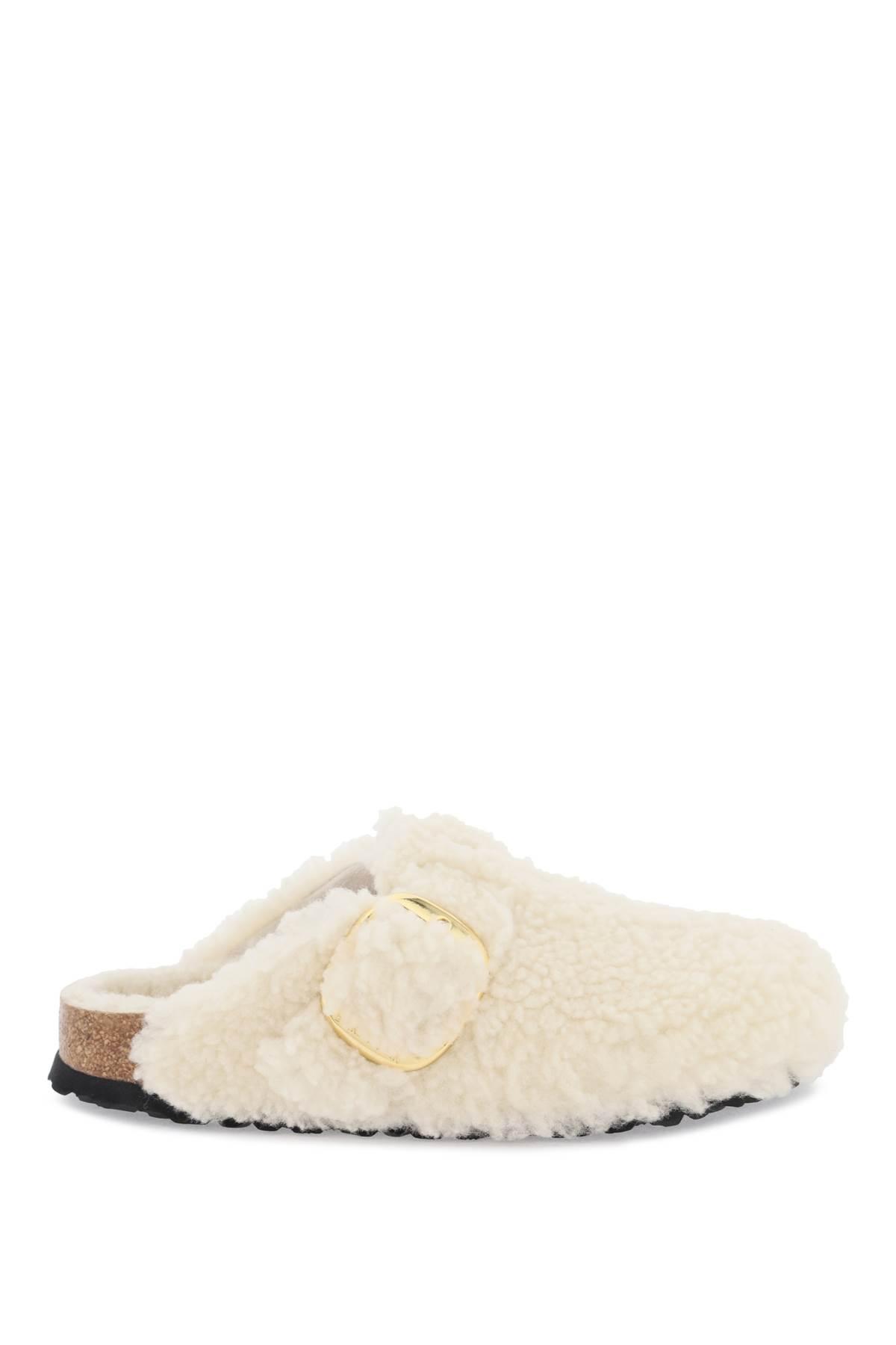 birkenstock boston shearling mules