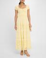 bisolet embroidered maxi dress