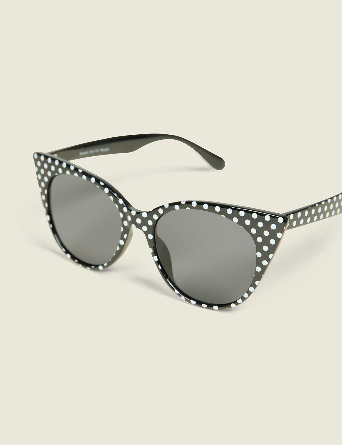 black polkadot sunglasses