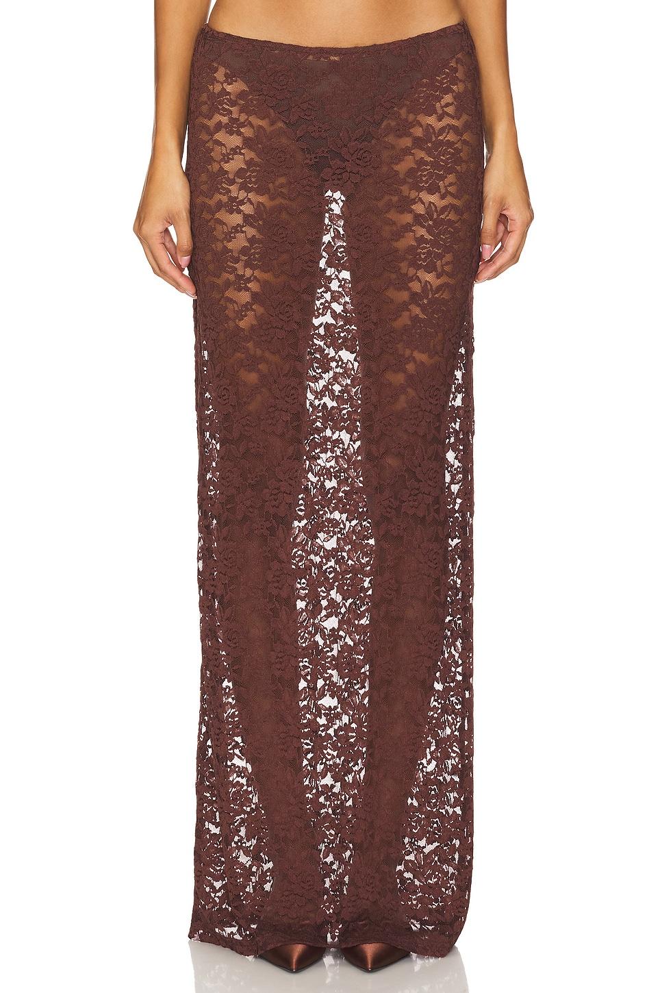 black swan lace maxi