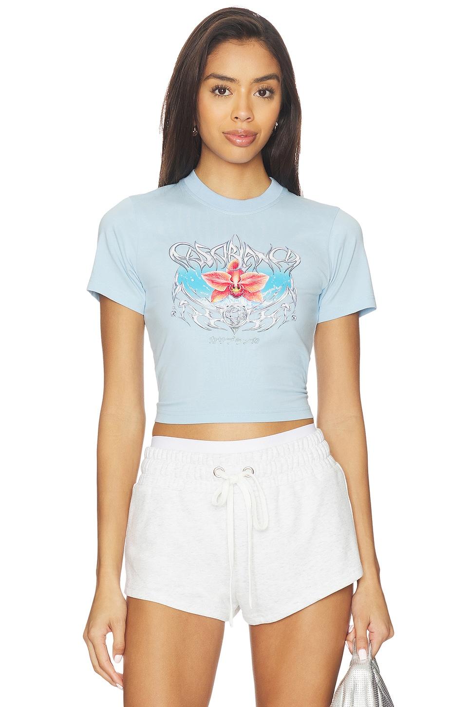blades cropped baby tee