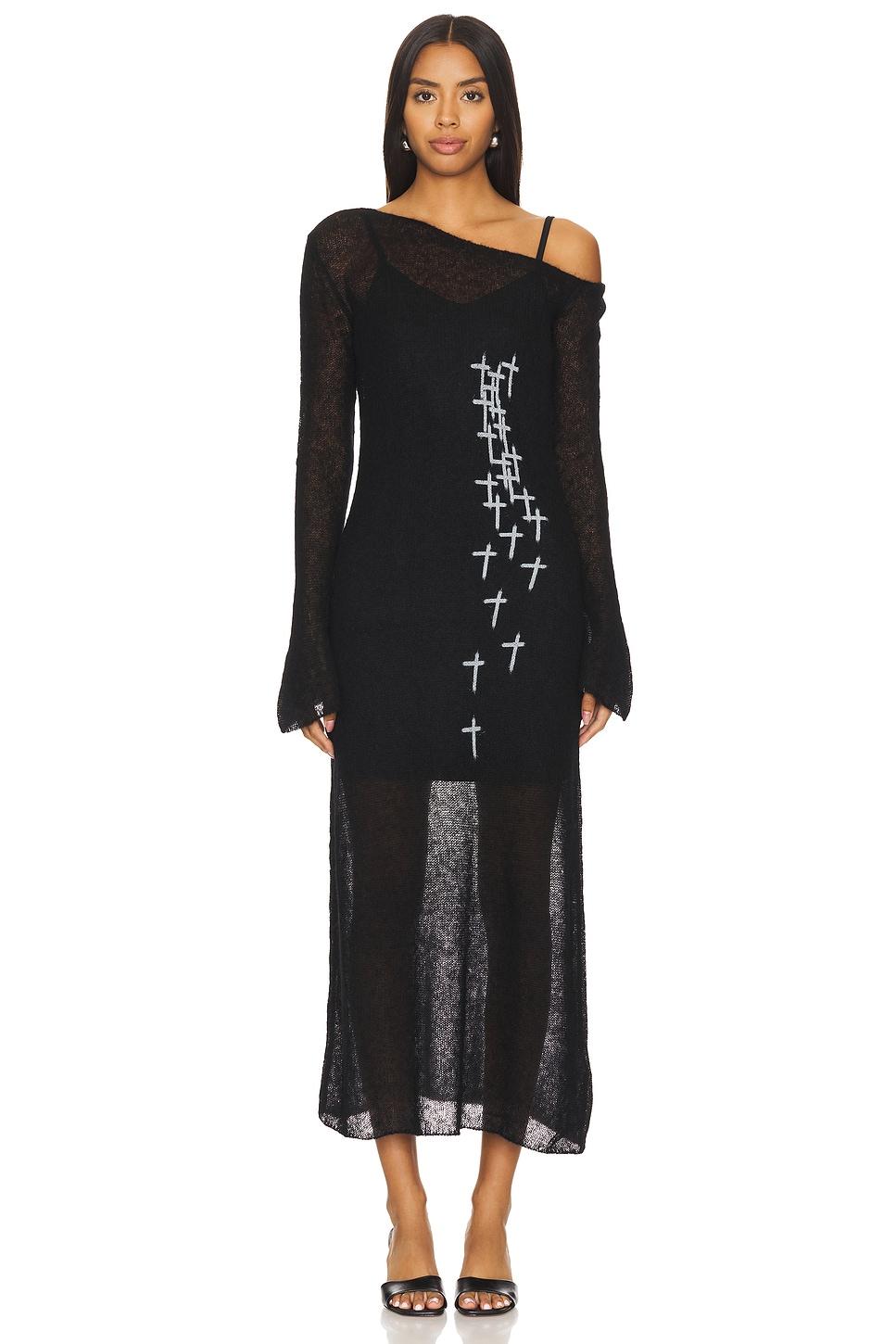 blair loose knit dress