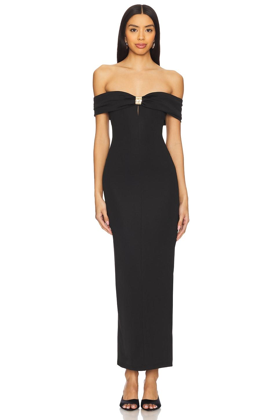 blake off shoulder gown