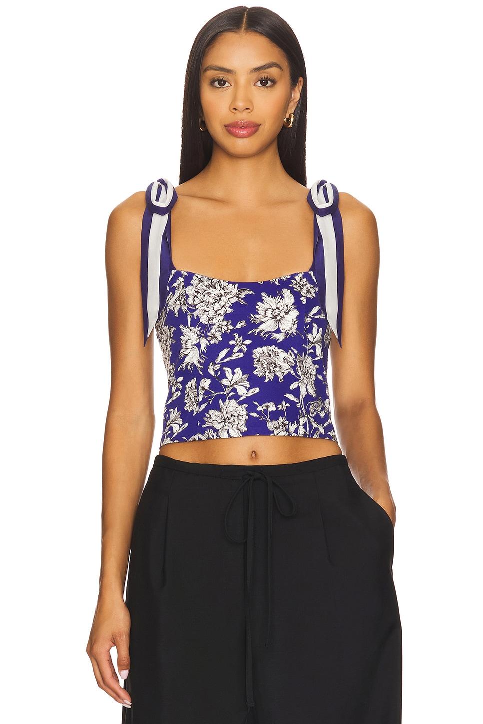 blanca scoop shoulder top