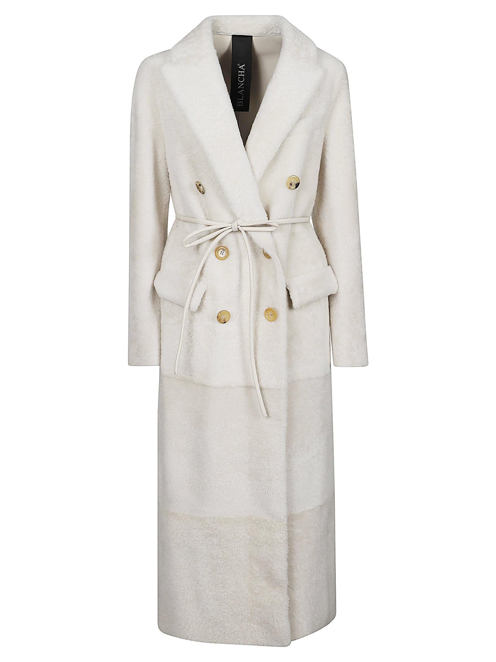 blancha belted coat