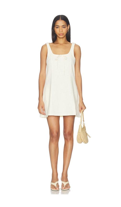blanknyc mini dress in cream.