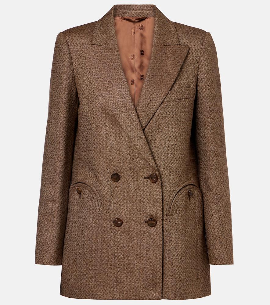 blazé milano amel everyday silk and wool blazer