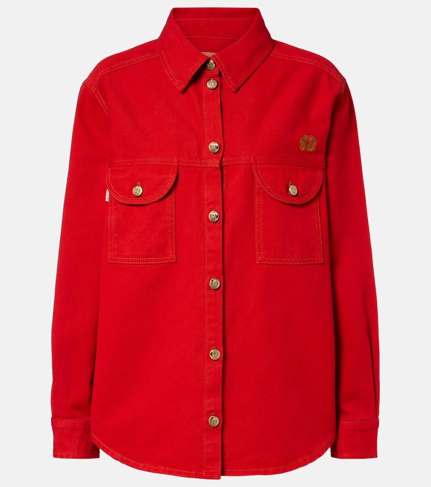 blazé milano berber denim overshirt