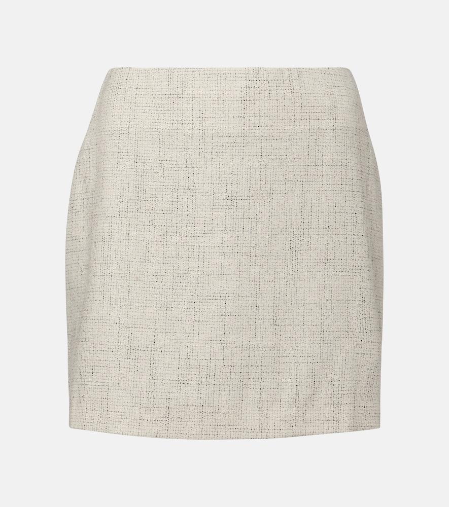 blazé milano coci checked miniskirt
