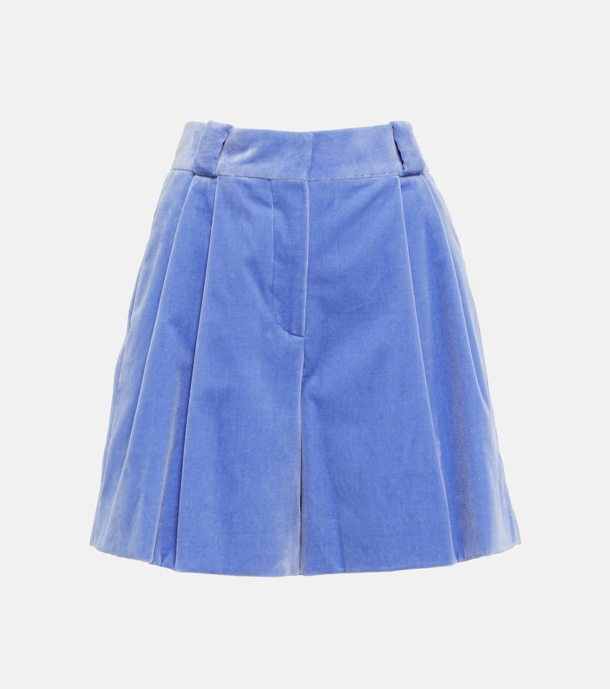 blazé milano fell velvet shorts