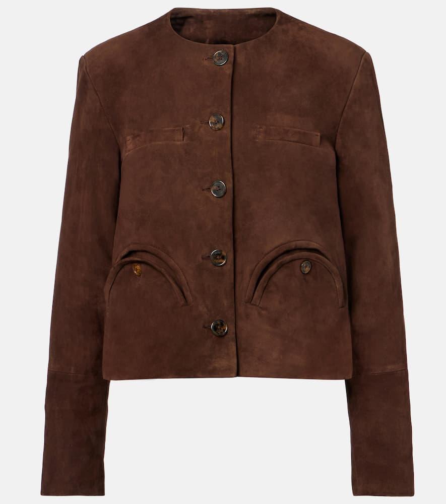 blazé milano gliss bolero suede jacket