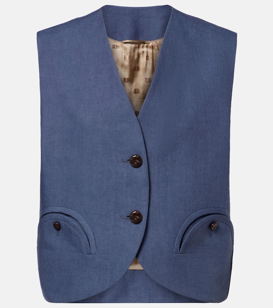 blazé milano gliss linen vest