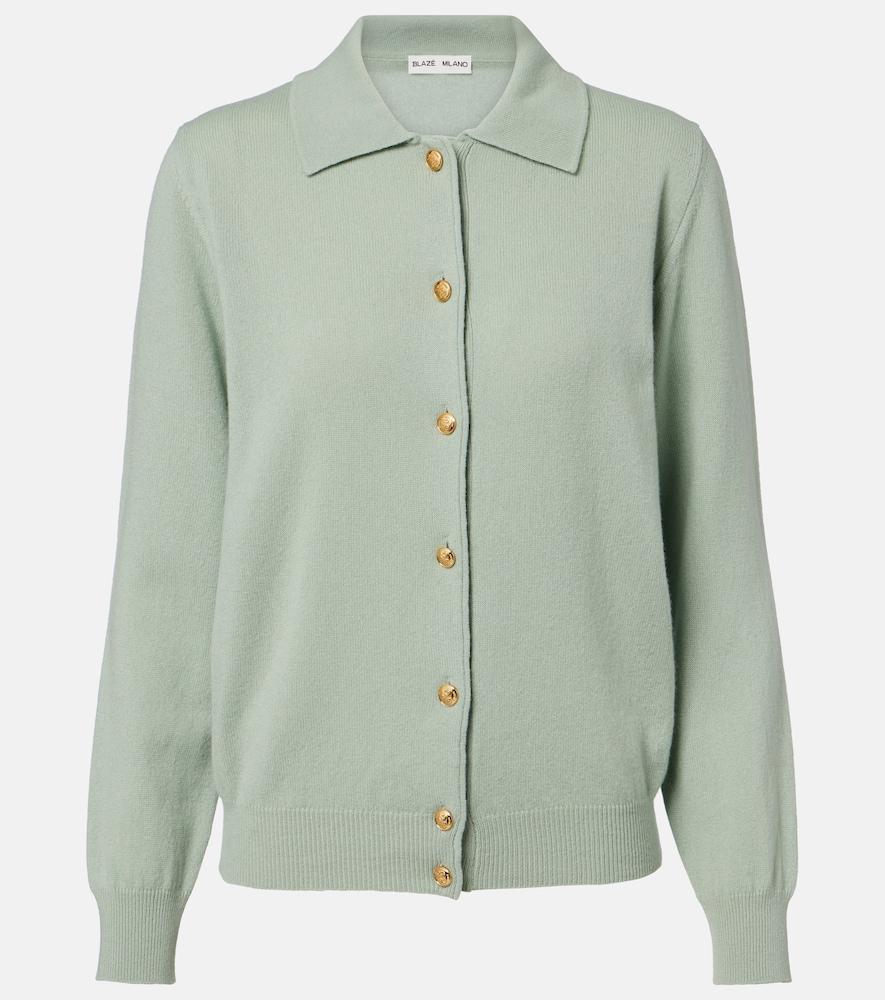blazé milano highland wool and cashmere cardigan