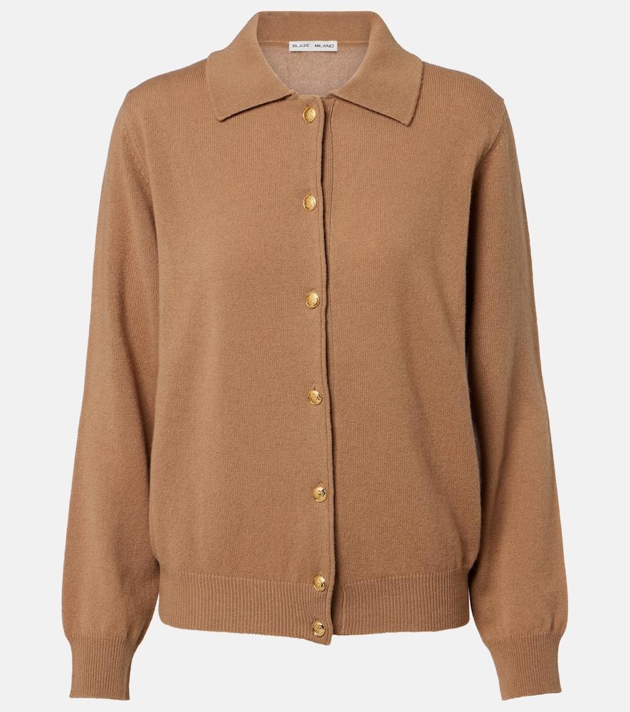 blazé milano highland wool and cashmere cardigan