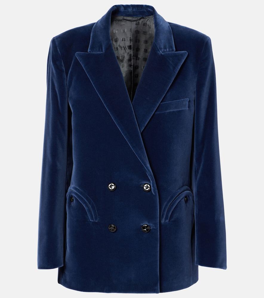 blazé milano jealousy everynight cotton velvet blazer