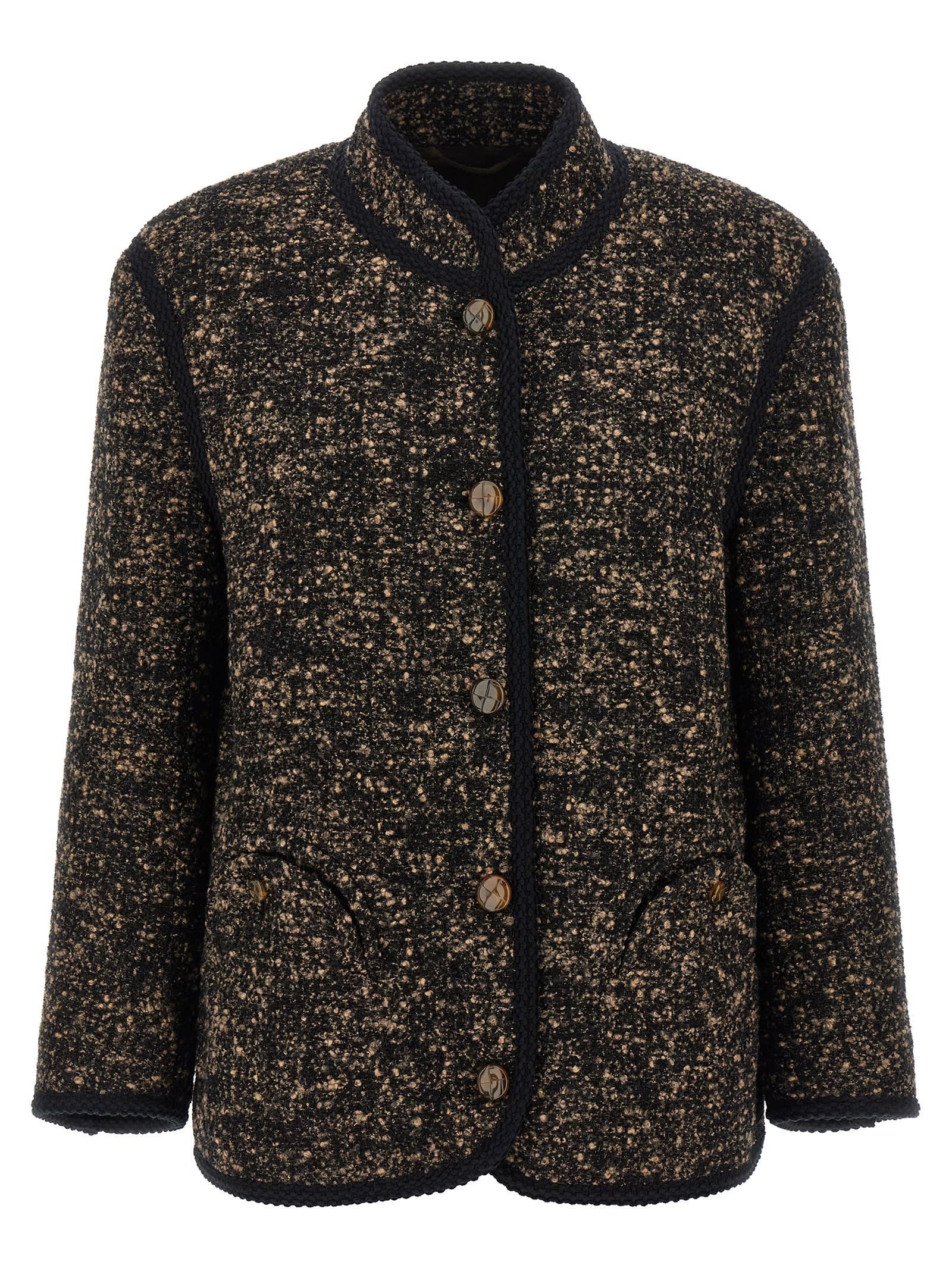 blazé milano katara curly blazer