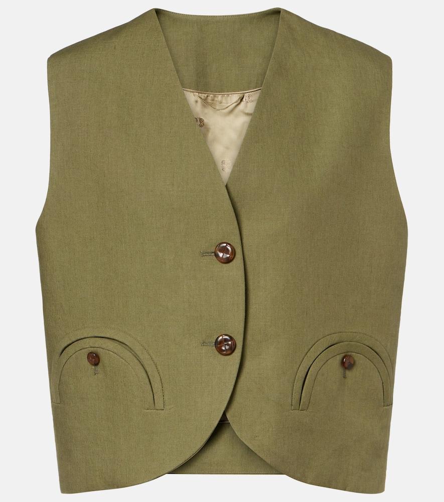 blazé milano midday sun linen vest