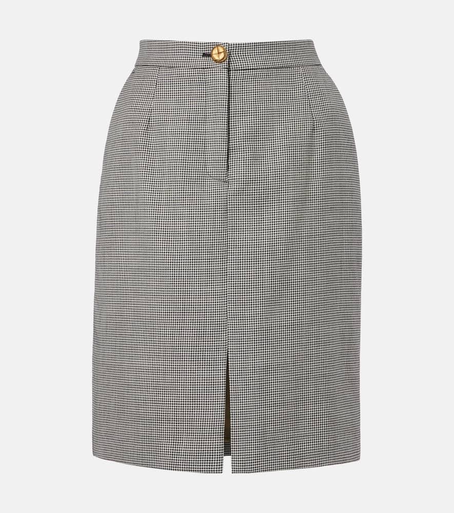 blazé milano popeye virgin wool pencil skirt