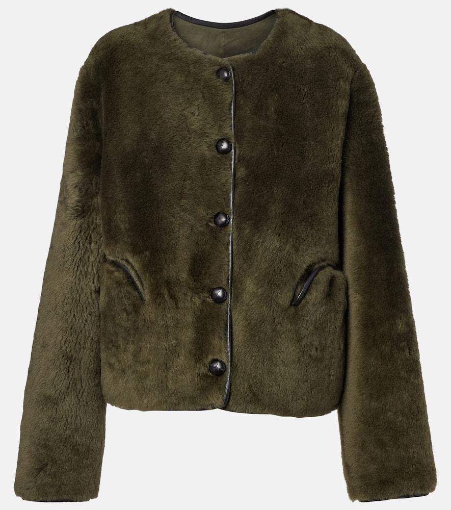 blazé milano reversible shearling jacket