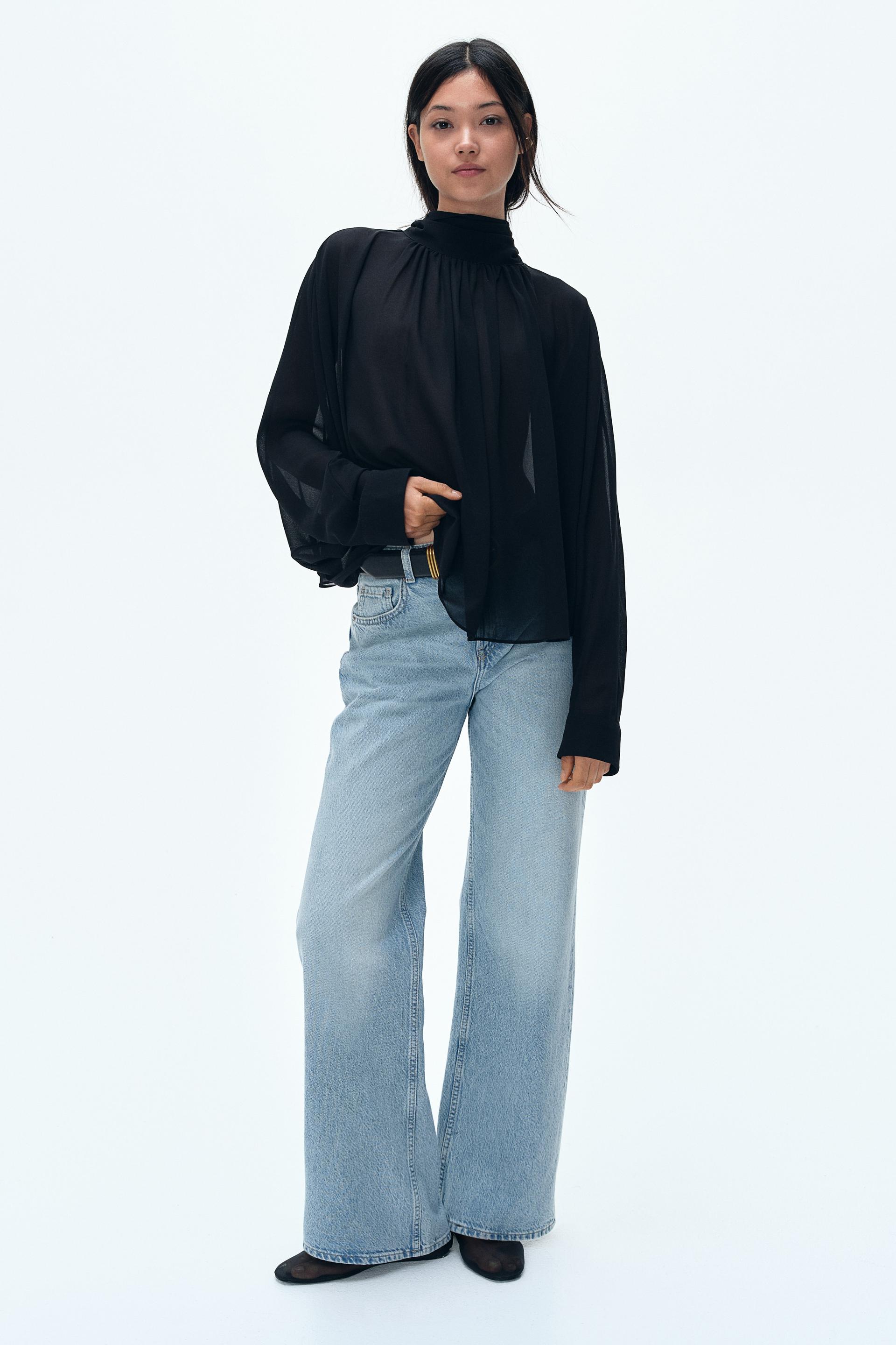 bleecker high rise wide leg jeans