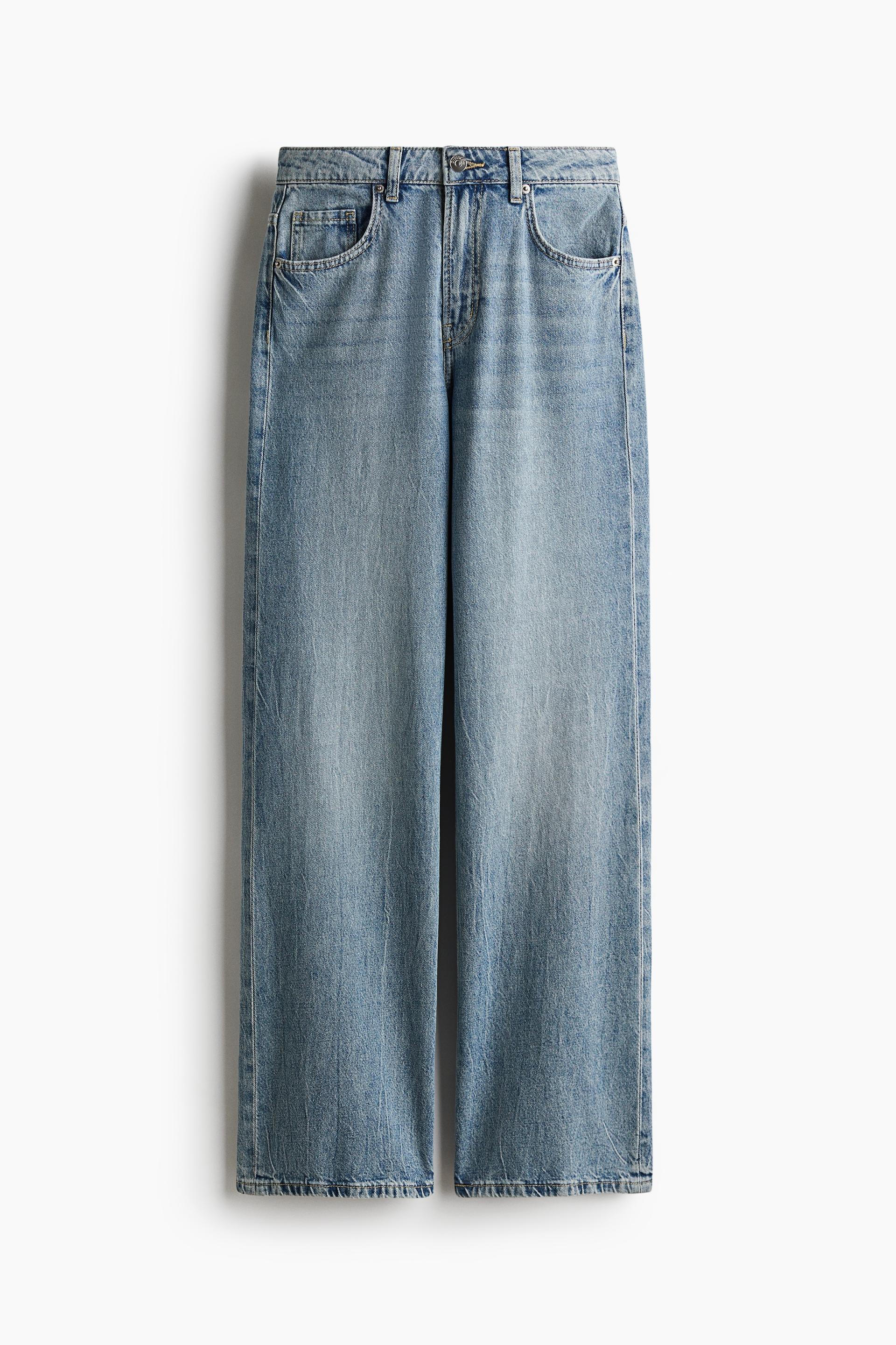 bleecker high rise wide leg jeans