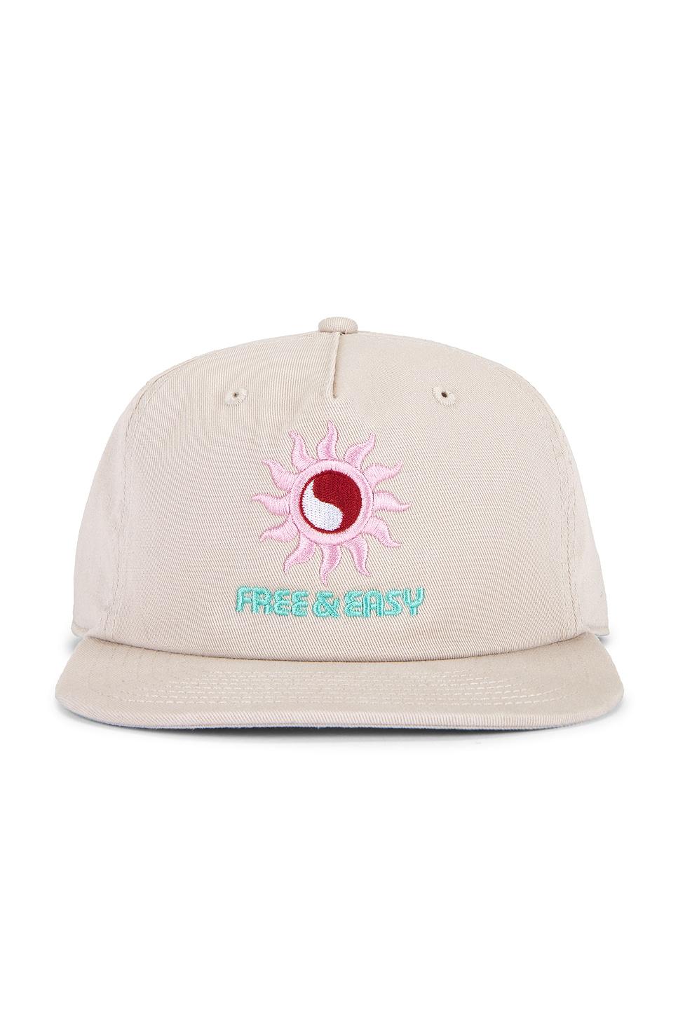 blissed out 5 panel strapback hat