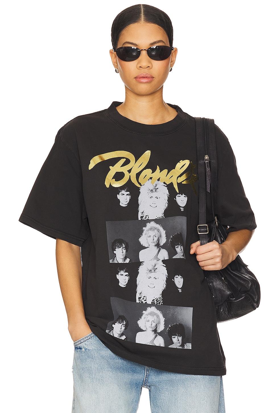 blondie gold boxy tee