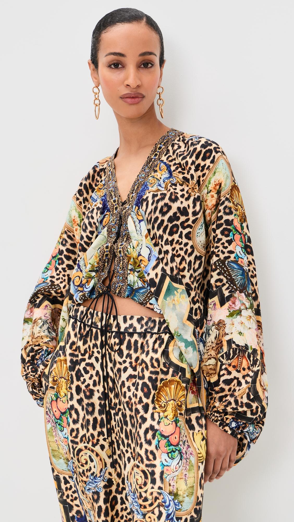 blouson sleeve blouse