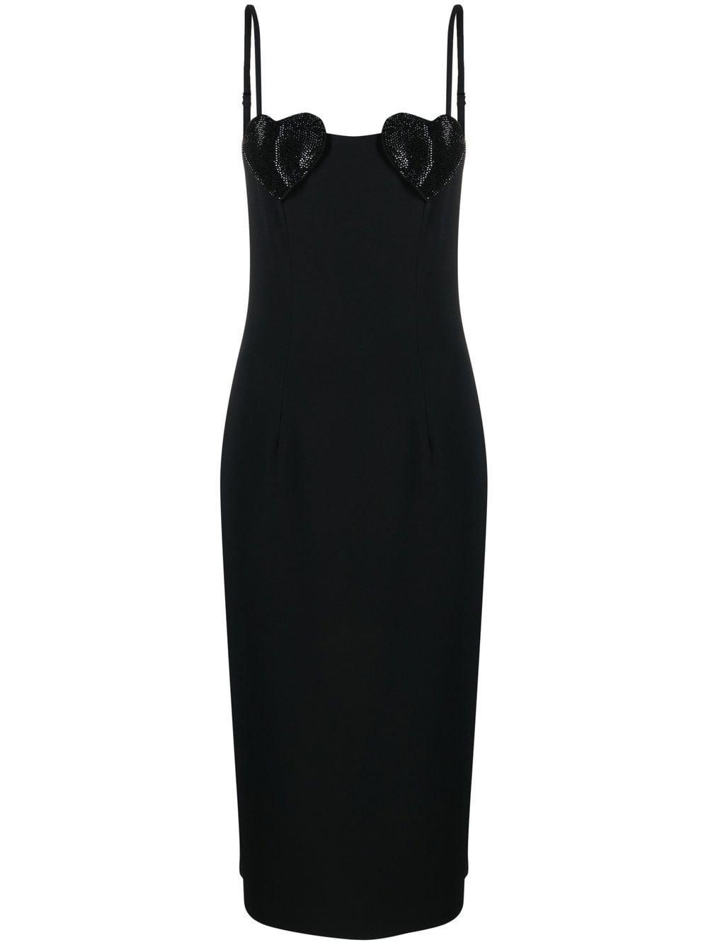 blumarine dresses black outer: viscose - women