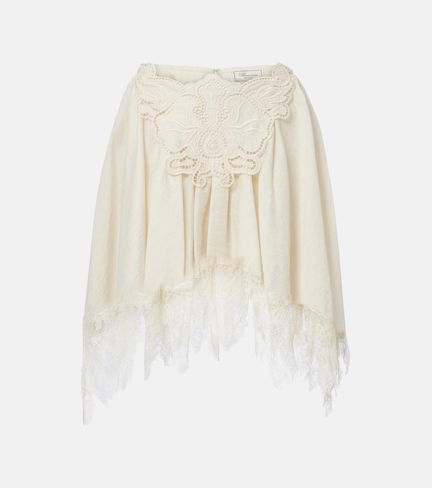 blumarine embroidered lace
