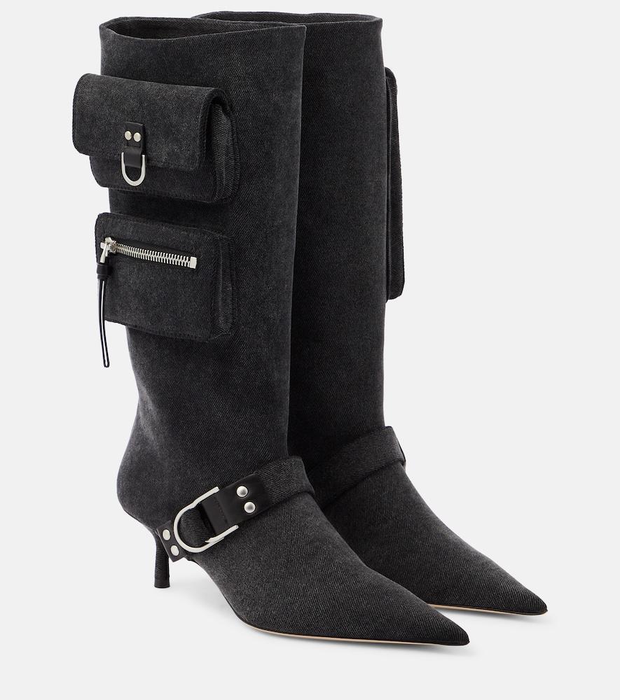 blumarine jeanne denim knee