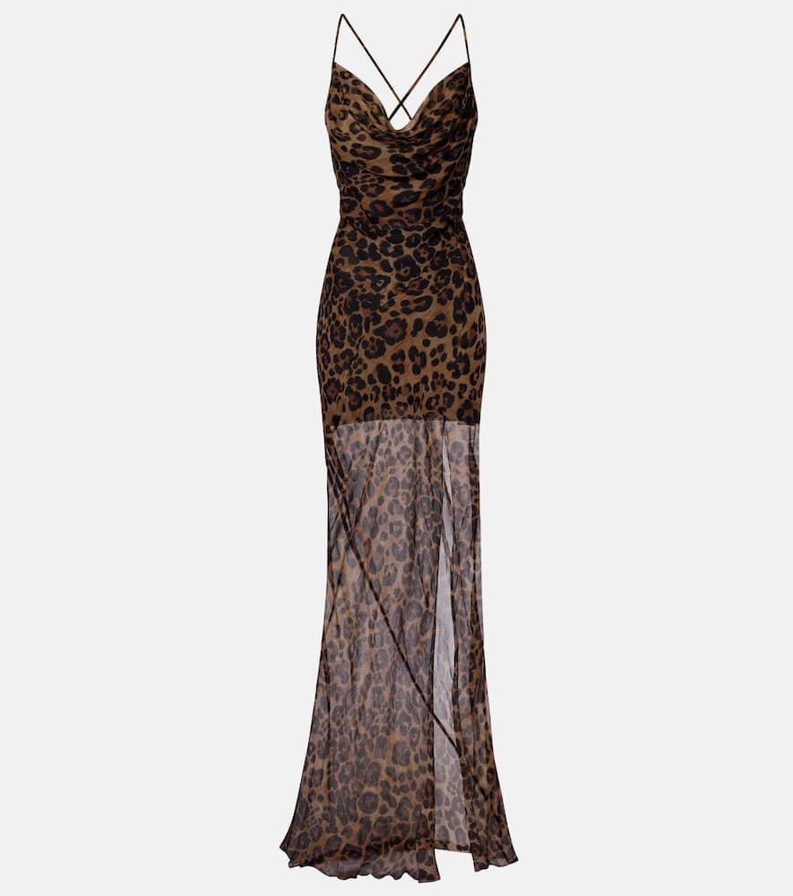 blumarine leopard