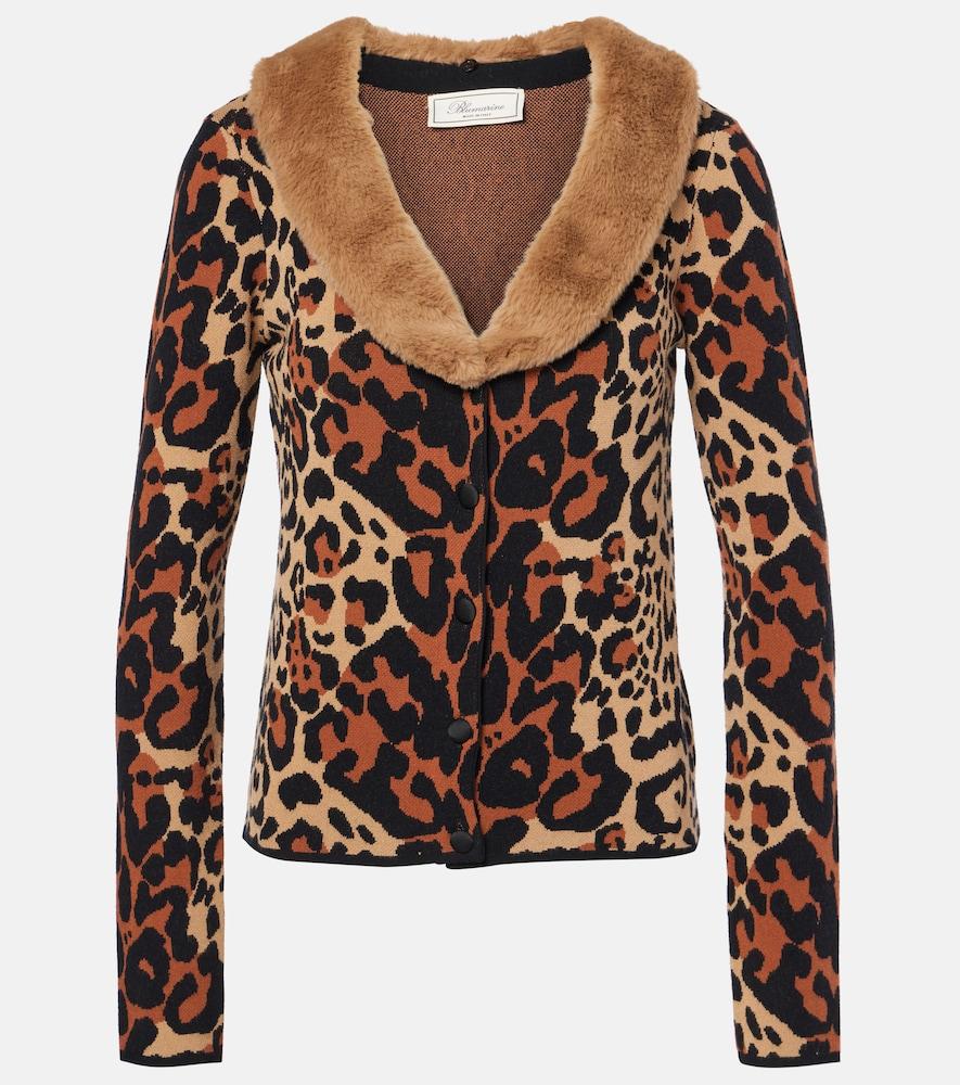 blumarine leopard