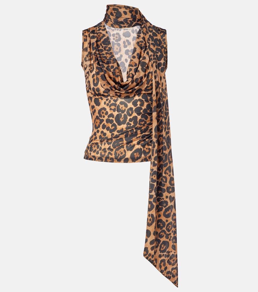 blumarine leopard
