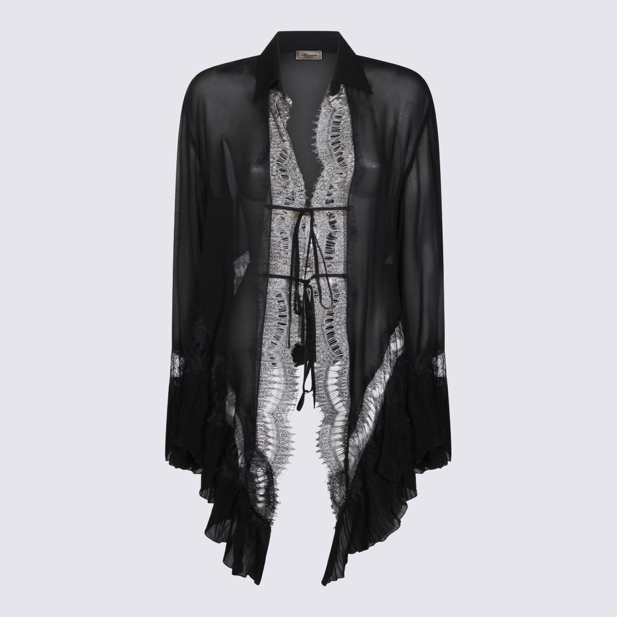 blumarine shirts black _vi - women