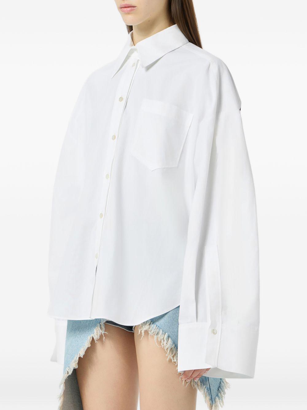 blumarine shirts nat white - women