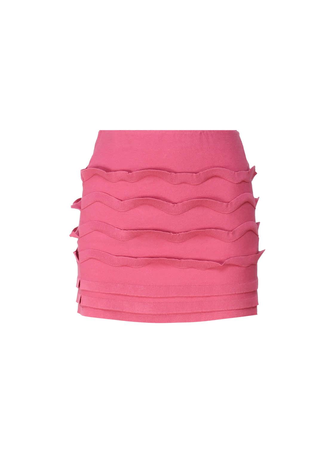 blumarine short stretch skirt