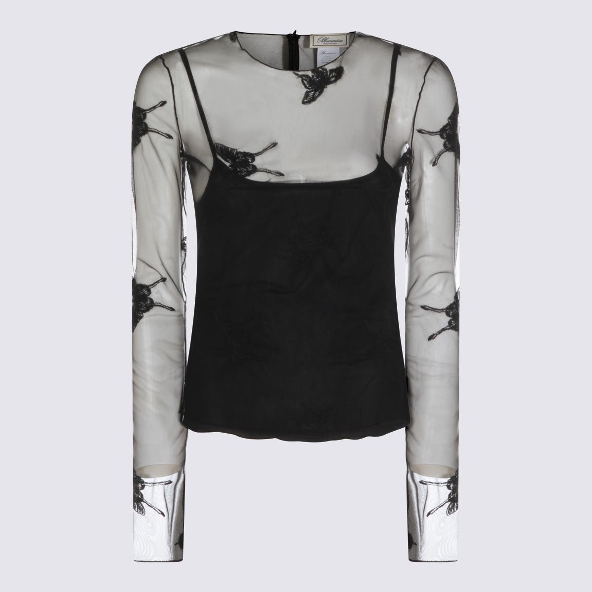 blumarine top black _pa pl - women