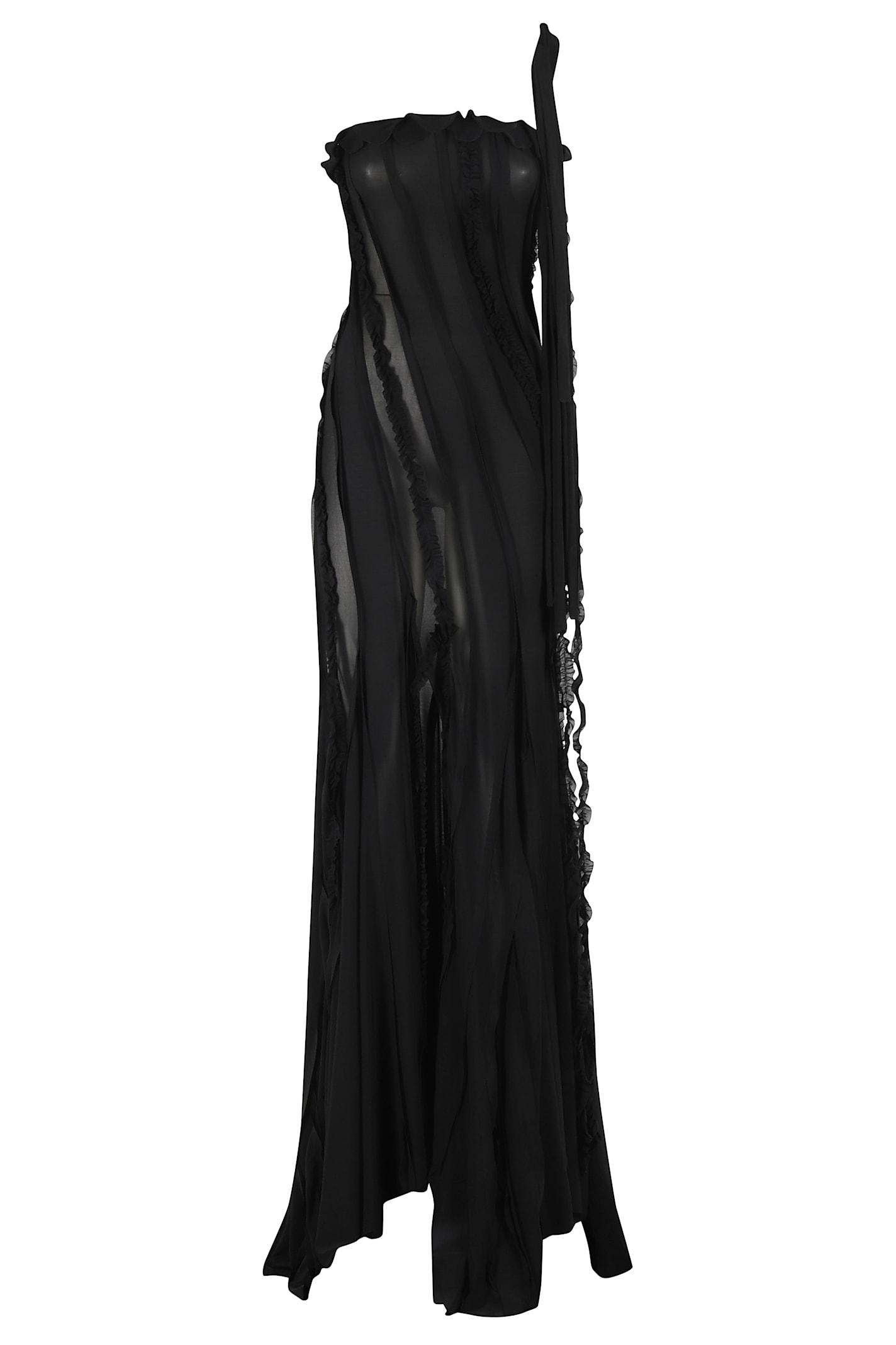 blumarine viscose jersey dress