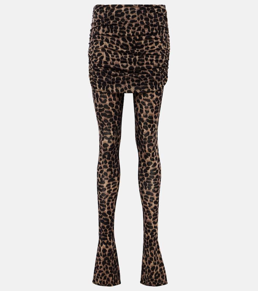 blumarine wool leggings